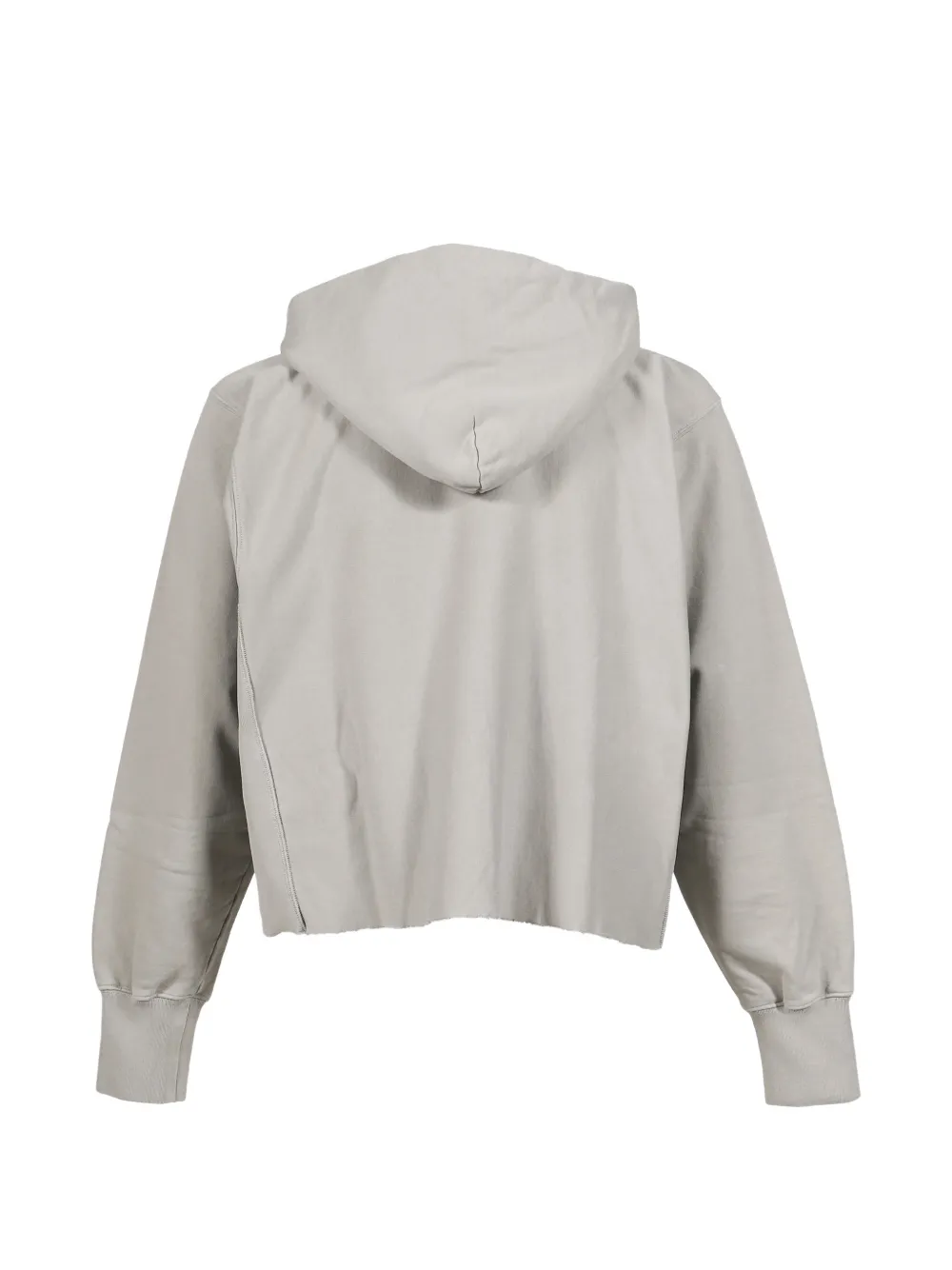 Maison Margiela Hoodie met geborduurd logo Grijs