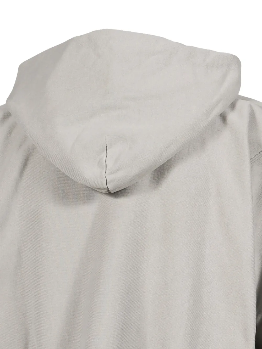 Maison Margiela Hoodie met geborduurd logo Grijs