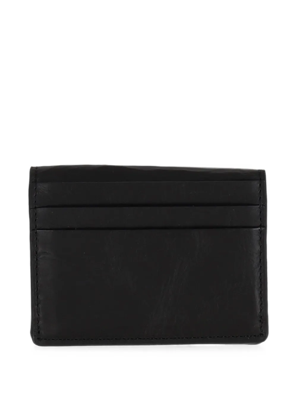 Y-3 Pasjeshouder met logo-reliëf Zwart