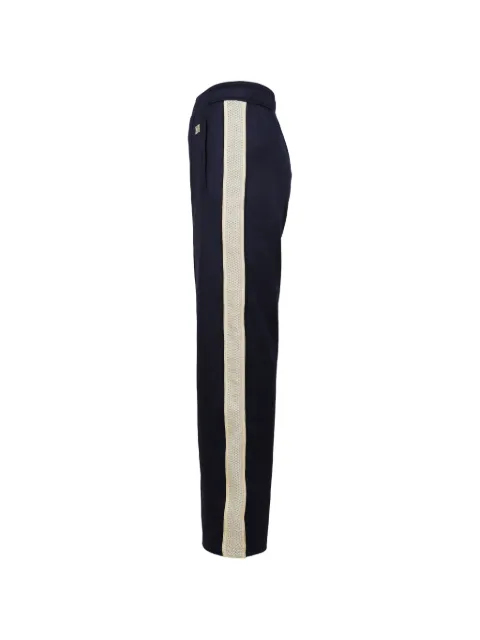 Wales Bonner Motion Track logo-embroidered side-stripe track pants