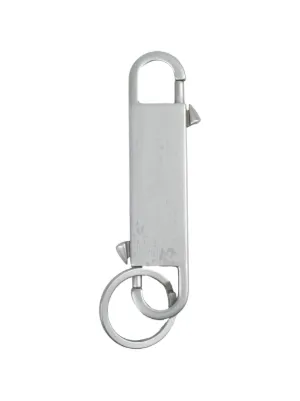 Rick Owens Pentagram Keyring | Silver | FARFETCH