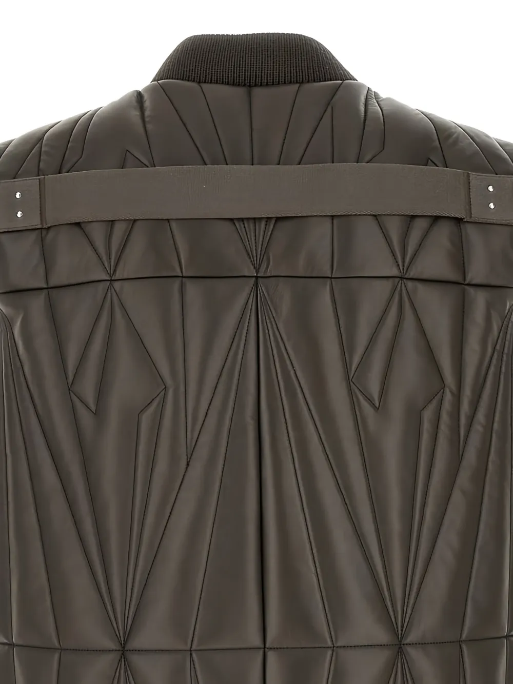 Moncler x Rick Owens Geocamo Flight gewatteerde bodywarmer Grijs
