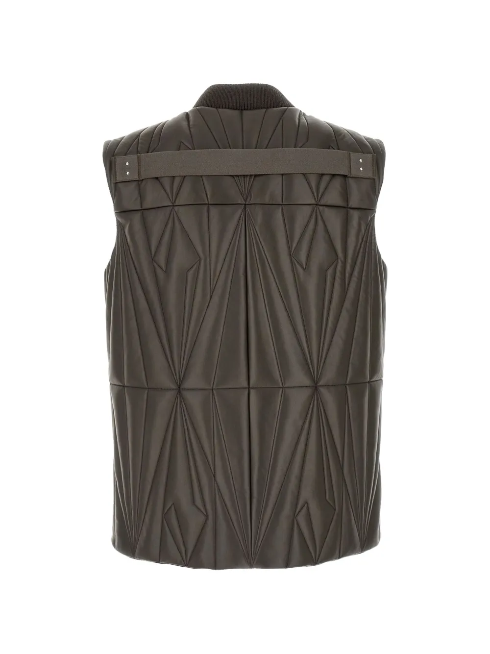 Moncler x Rick Owens Geocamo Flight gewatteerde bodywarmer Grijs