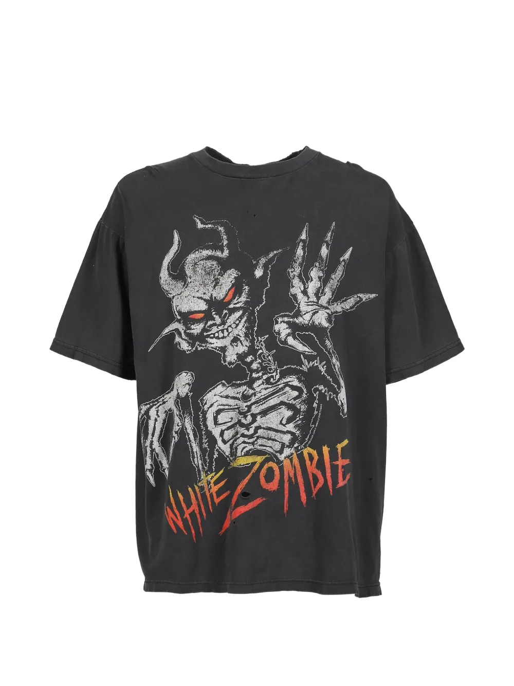 Earthling Collective graphic-print distressed T-shirt