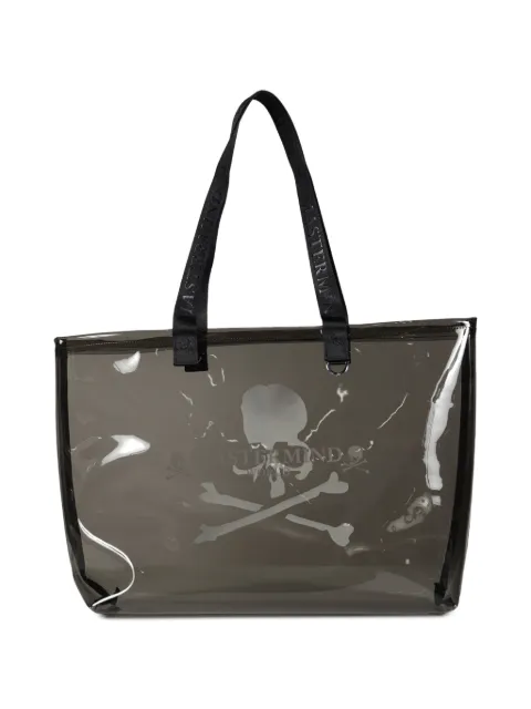 Mastermind World bolso shopper transparente con logo