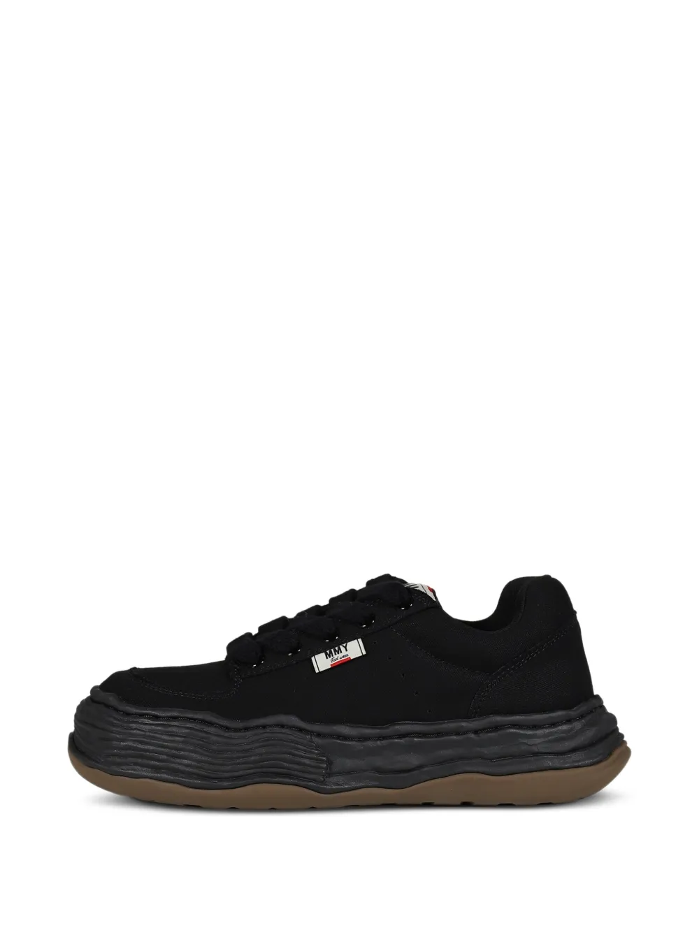 Maison MIHARA YASUHIRO Oliver lace-up sneakers Zwart