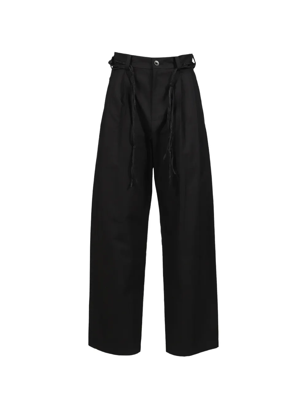 Hyein Seo macramé-belt wide-leg trousers