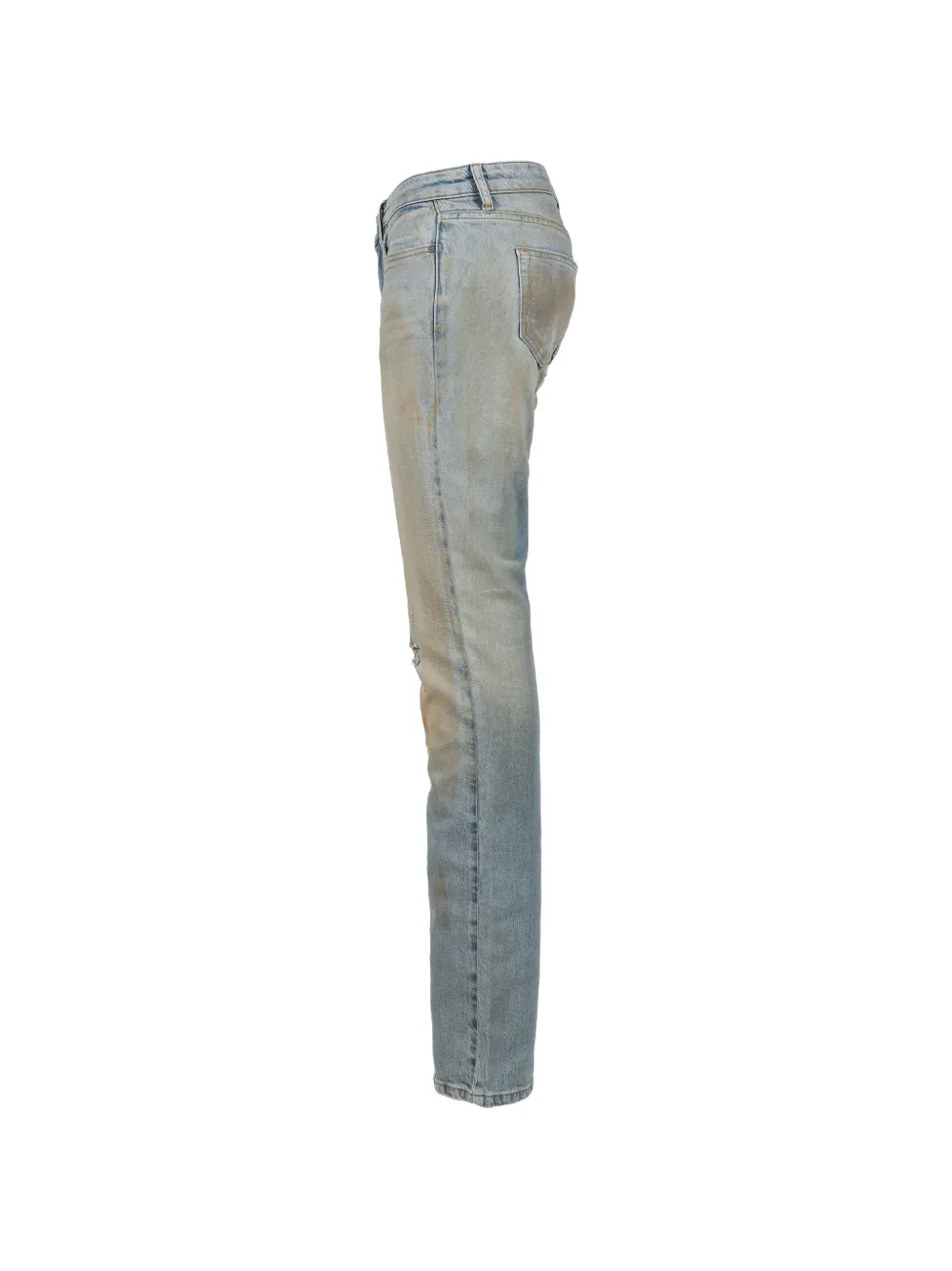 GUESS USA distressed skinny jeans Blauw