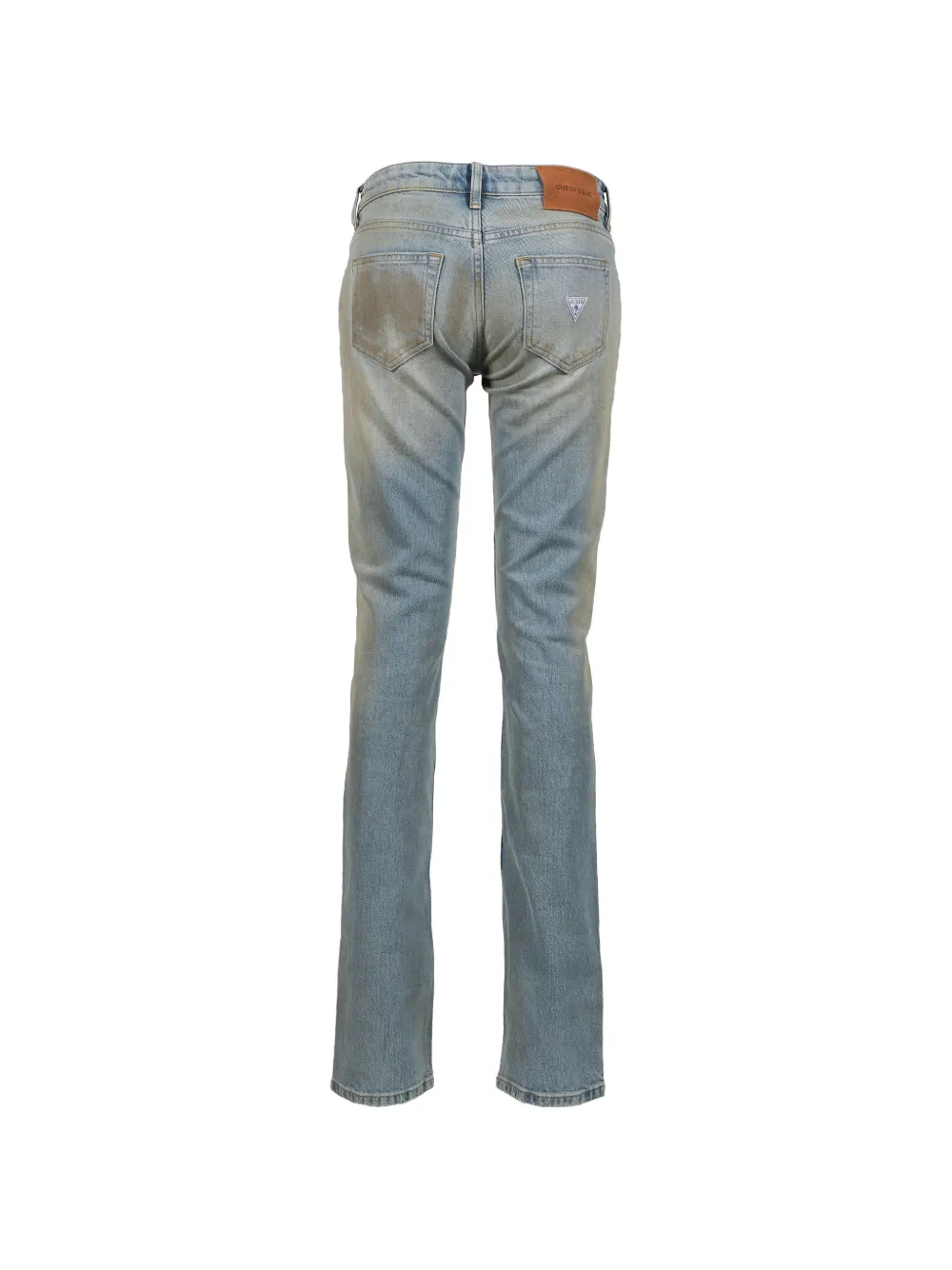 GUESS USA distressed skinny jeans Blauw