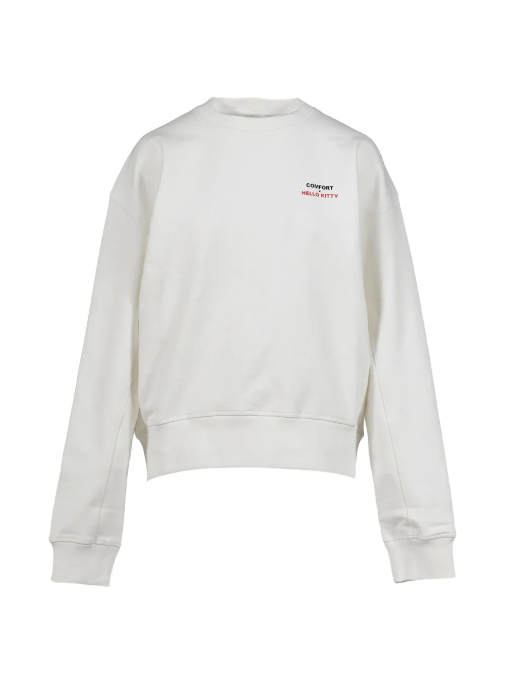 Sanrio x Comfort Hello Kitty graphic-print sweatshirt - Weiß
