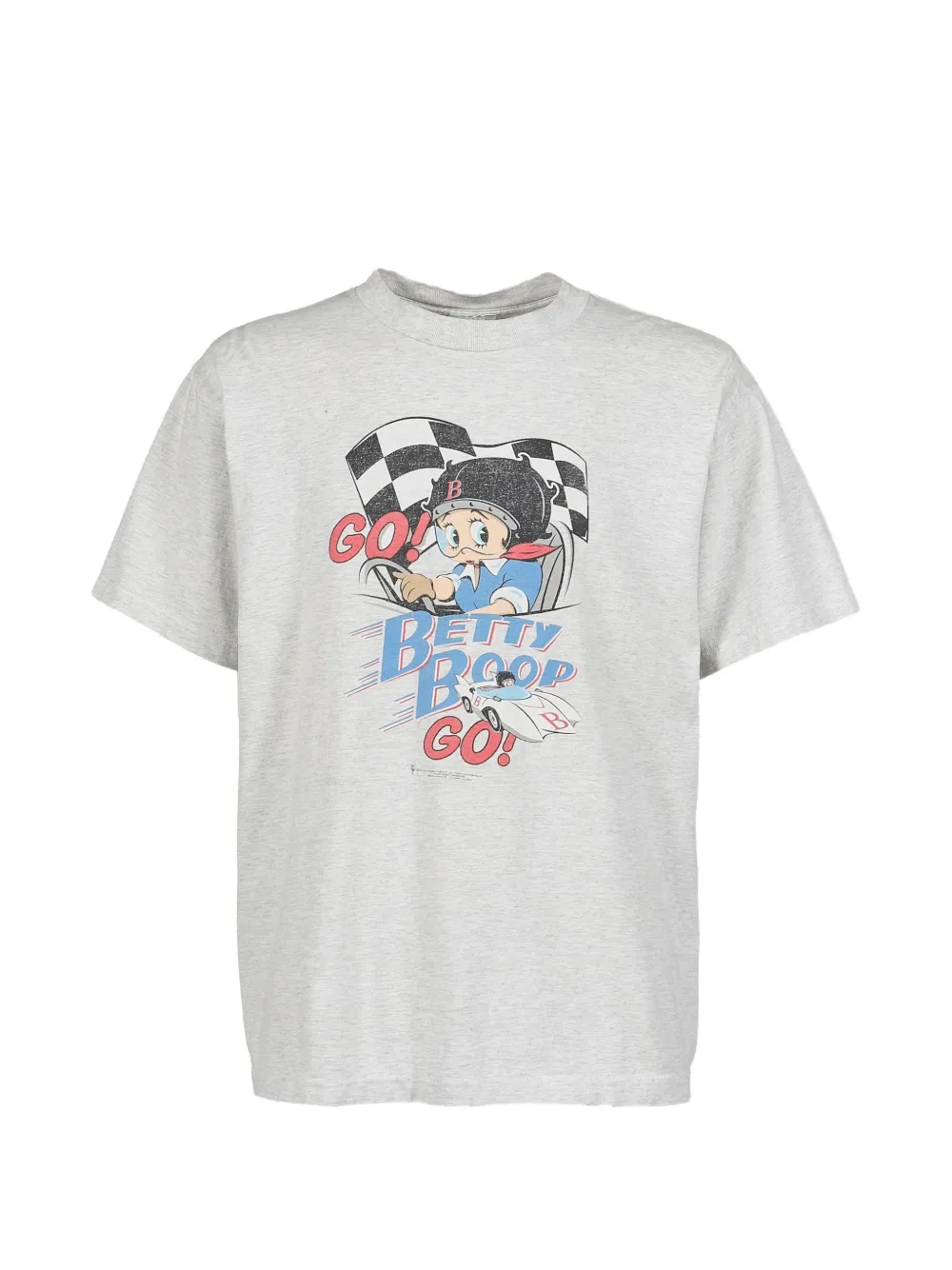 Earthling Collective Betty Boop graphic-print T-shirt | Grey | Image 1