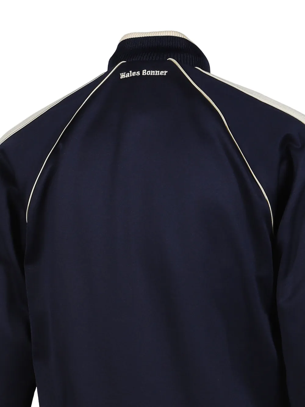 Wales Bonner Motion raglan-sleeve track jacket Blauw