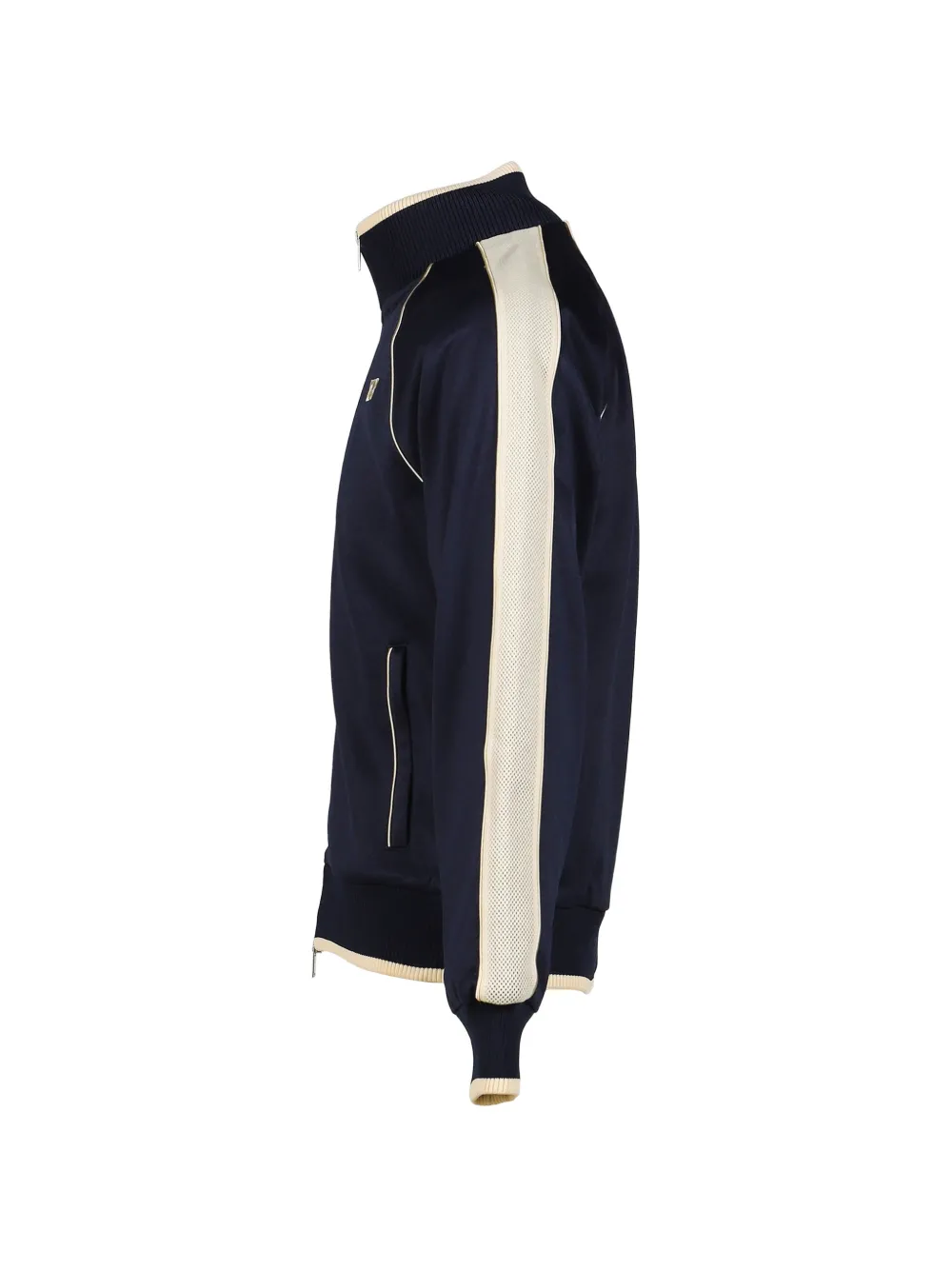 Wales Bonner Motion raglan-sleeve track jacket Blauw