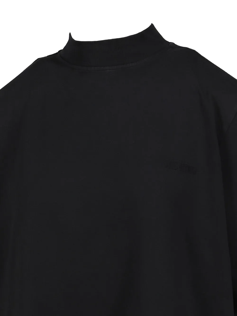 The Attico T-shirt met geborduurd logo Zwart