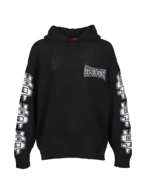 SAINT MXXXXXX Mx6 logo-print Hoodie | Black | FARFETCH