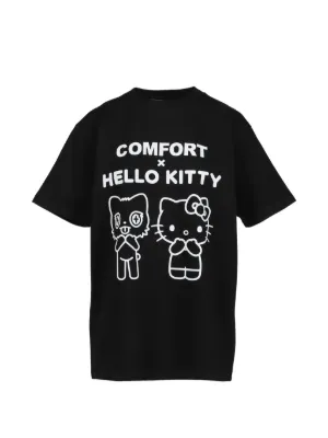 CORTEIZ The Hitters graphic-print Cotton T-shirt | Black | FARFETCH