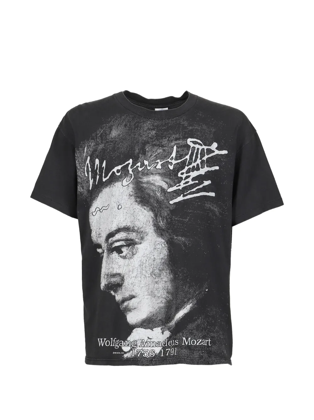 Earthling Collective Mozart vintage graphic-print T-shirt