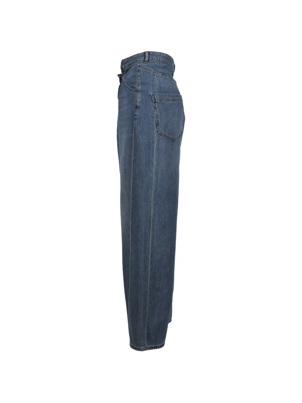 DARKPARK Ined fold-over jeans Blauw