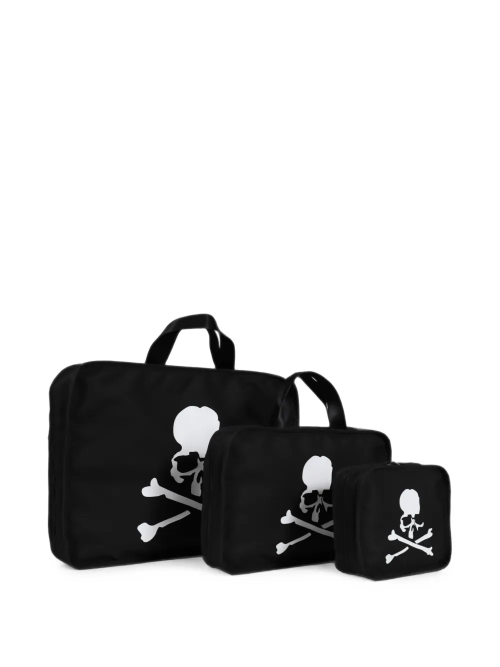 Mastermind Japan skull-print tote bag Beige