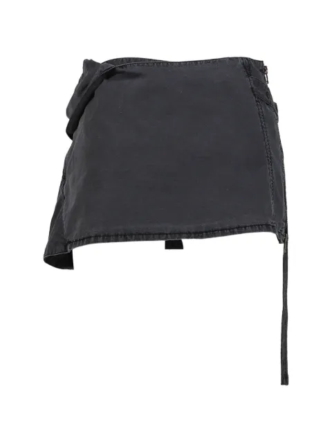 Hyein Seo knotted asymmetric mini skirt