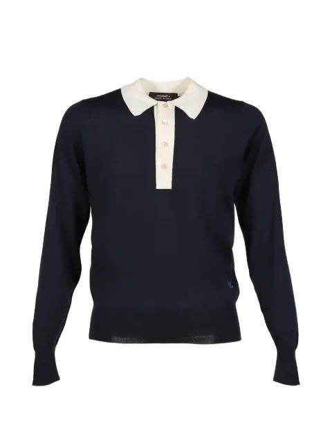 Wales Bonner x John Smedley Henry merino-wool polo shirt