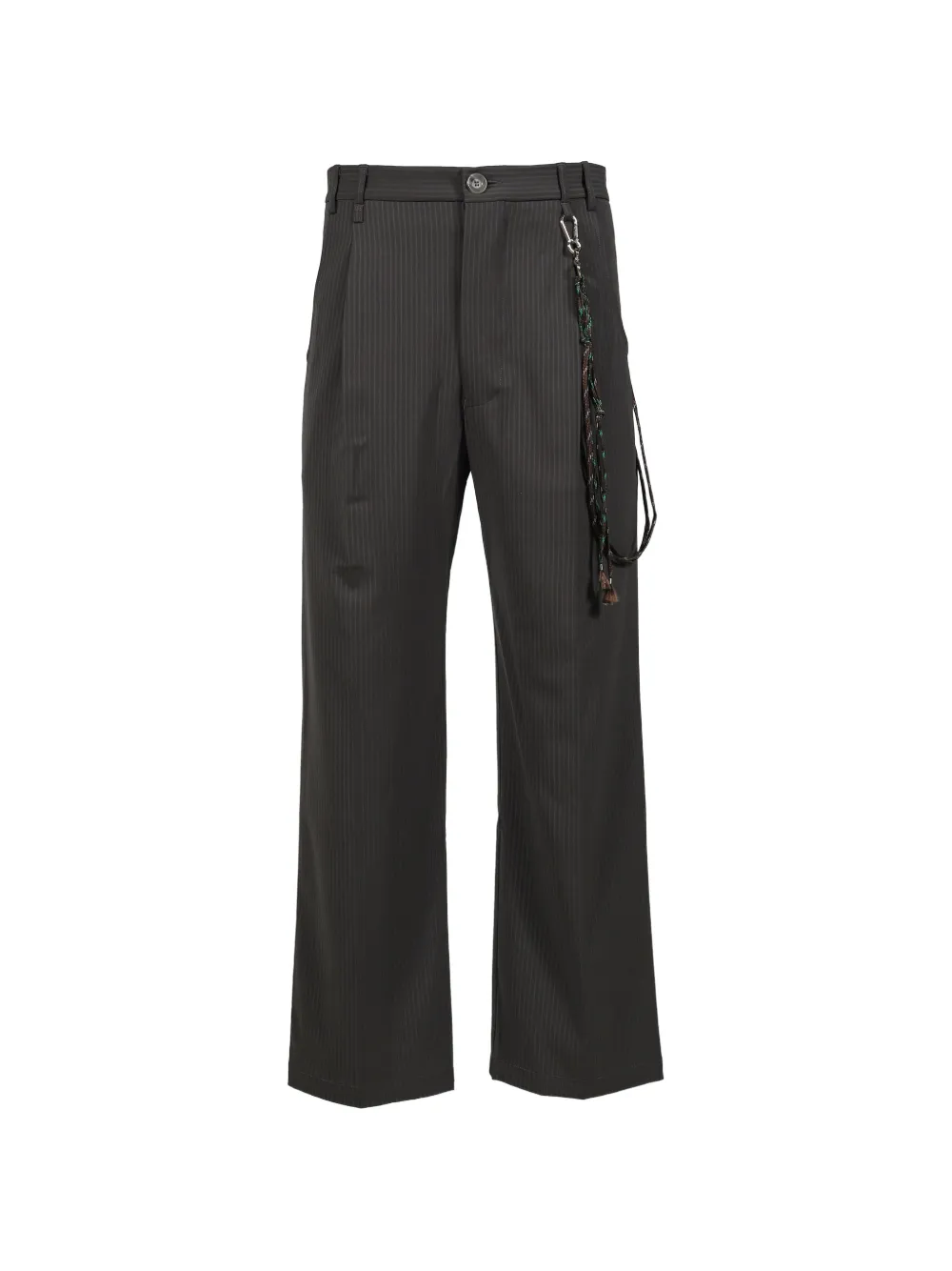 Song For The Mute pinstripe pleated trousers