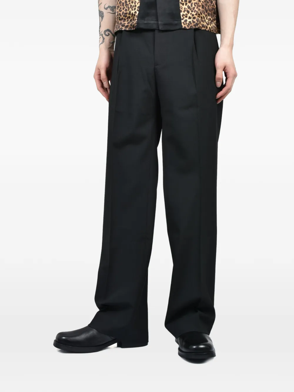 Ernest W. Baker Straight broek Zwart