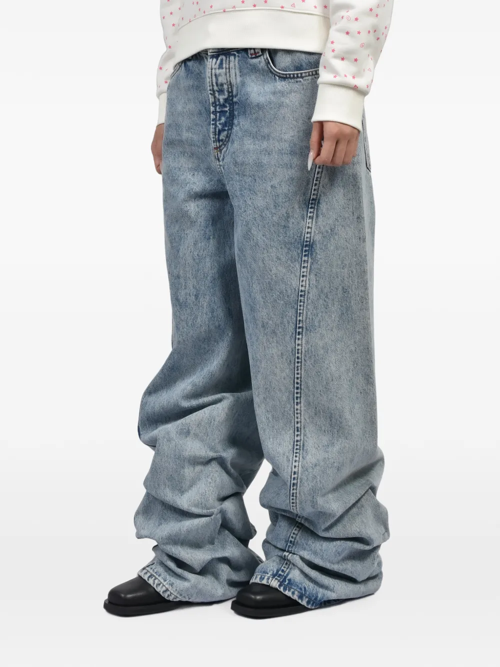 AVAVAV Jessie jeans met wijde pijpen Blauw