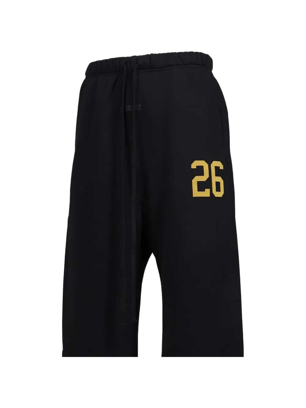 ESSENTIALS logo-print wide-leg track pants - Nero