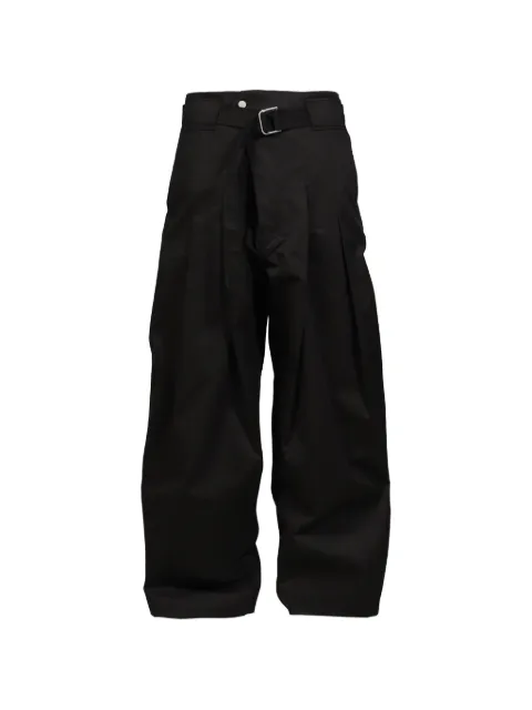 FFFPOSTALSERVICE wide-leg belted trousers