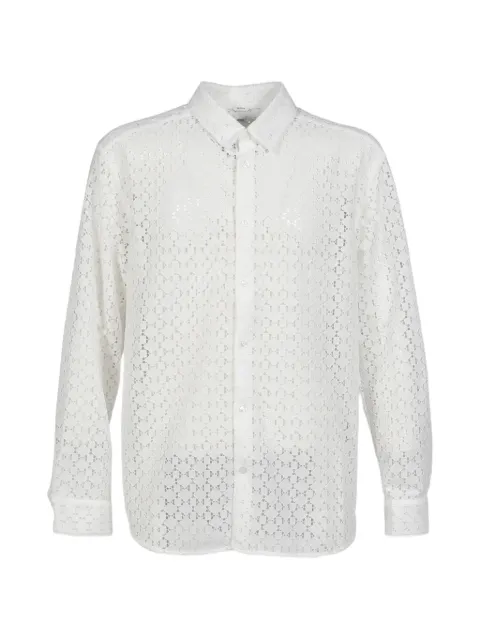Post Archive Faction diamond-cut shirt