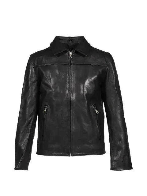 NO/FAITH STUDIOS zip-up leather jacket