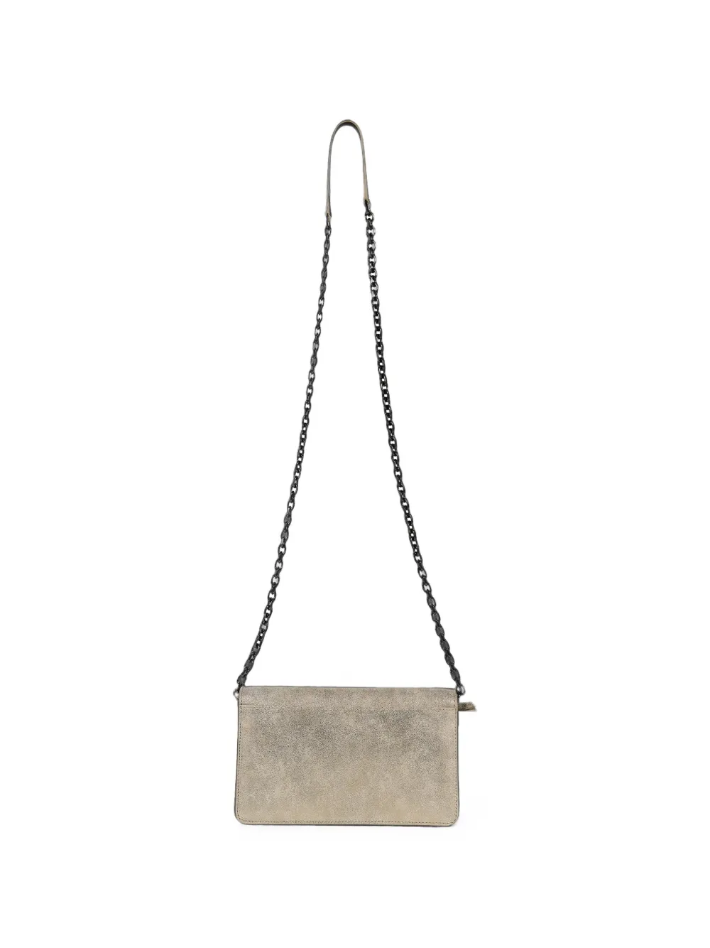 Maison Margiela Medium Four Stitch schoudertas met kettingband Beige