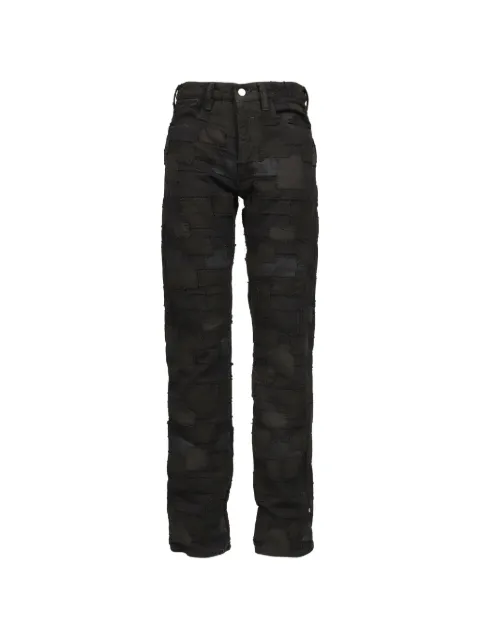 Matthew Williamson Boro patchwork jeans