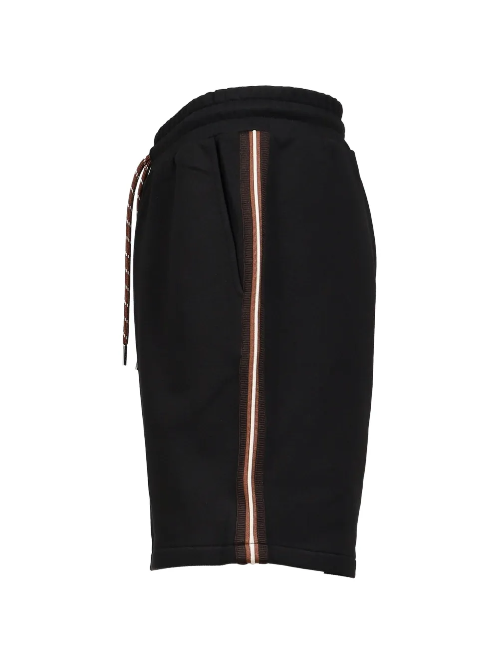 Moncler Shorts met logopatch Zwart