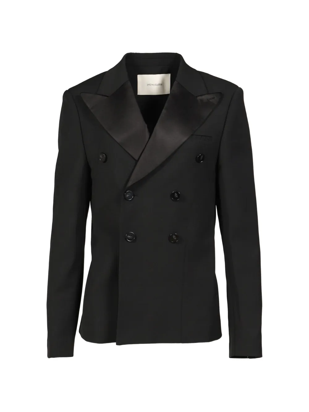 ENTIRE STUDIOS double-breasted Mason jacket - Schwarz
