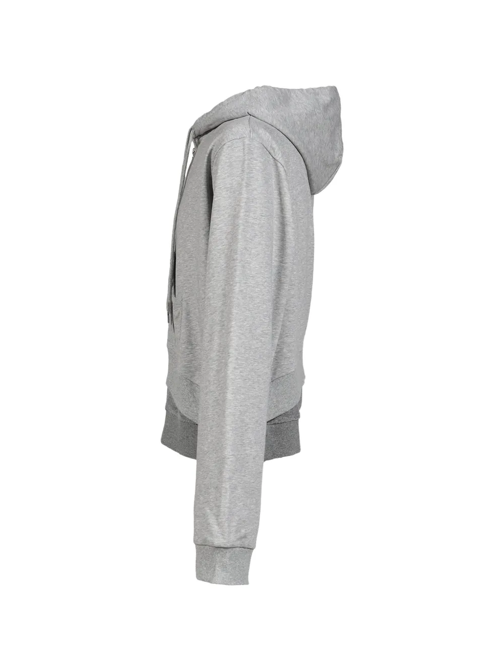 Natasha Zinko Asymmetrische gelaagde hoodie Grijs