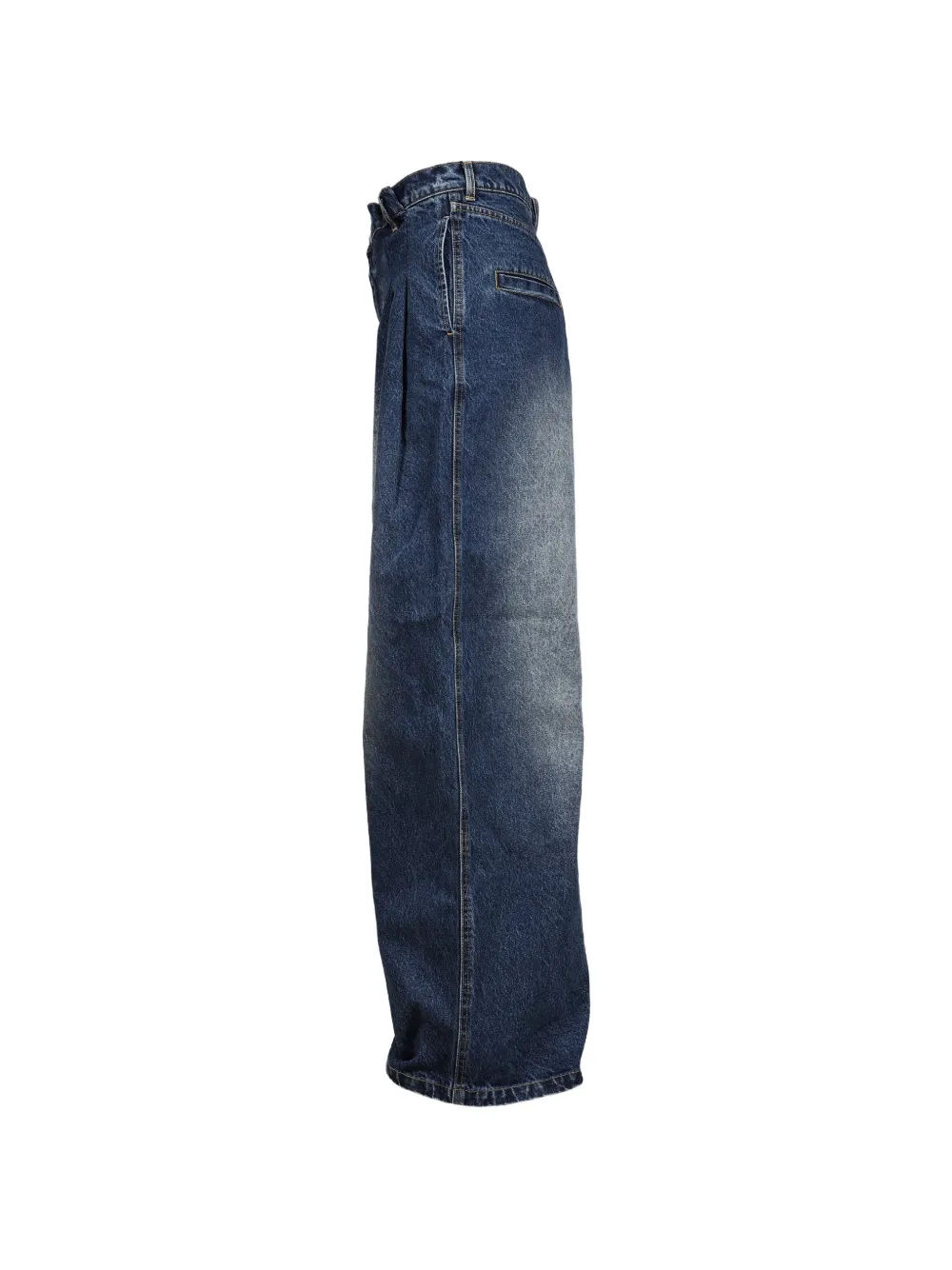 Natasha Zinko Jeans met wijde pijpen Blauw