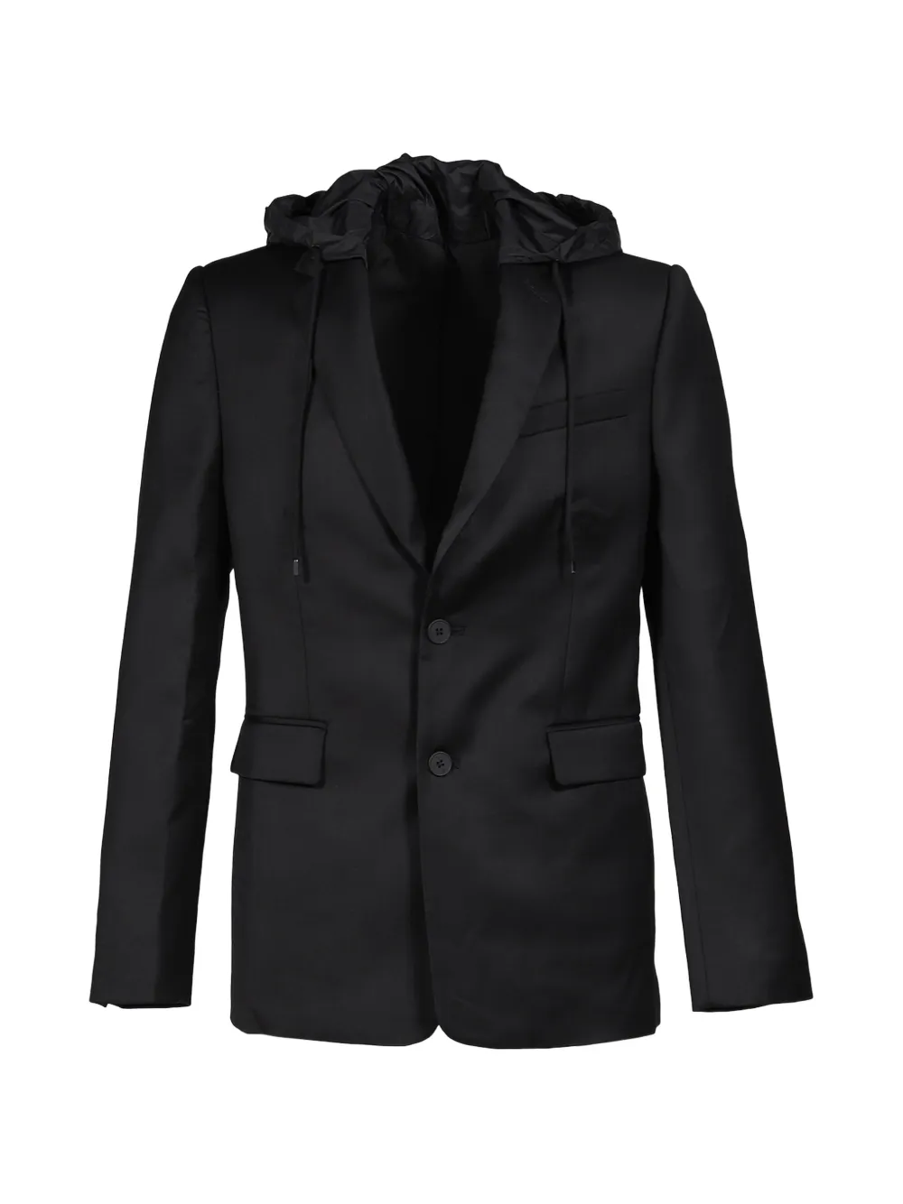 HELIOT EMIL Levade hooded blazer - Schwarz