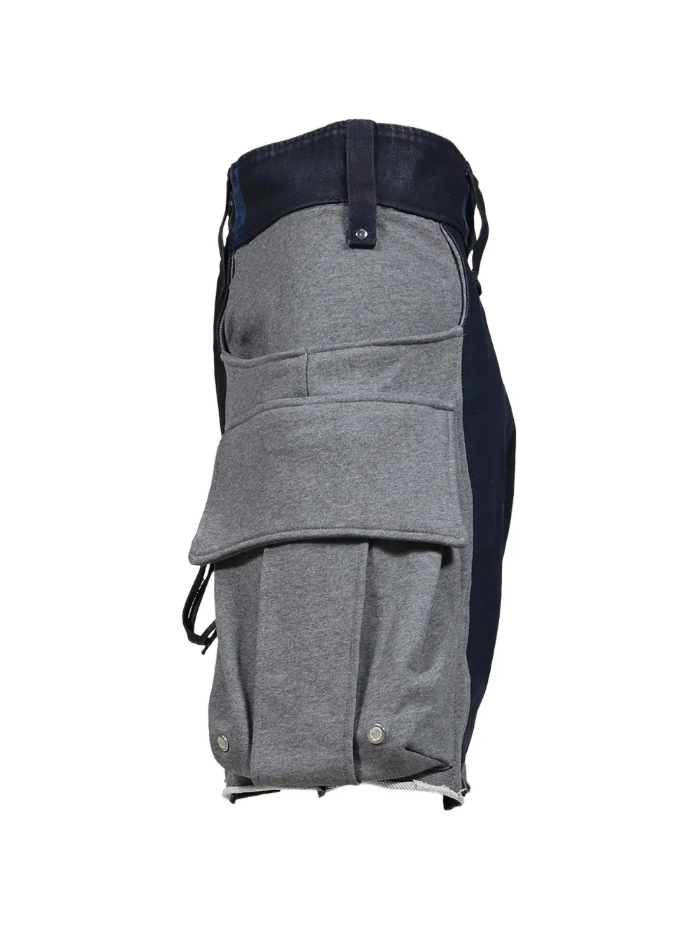Zanone Cargo shorts met vlakken Grijs