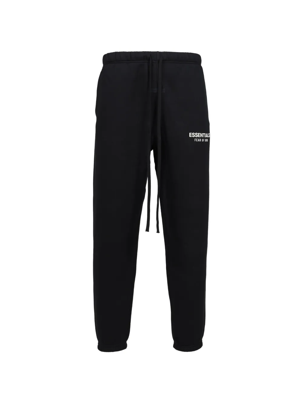 ESSENTIALS logo-print track pants | Black | Image 1