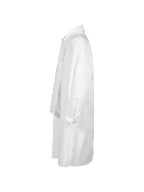 Yohji Yamamoto fringe-detail gathered shirt