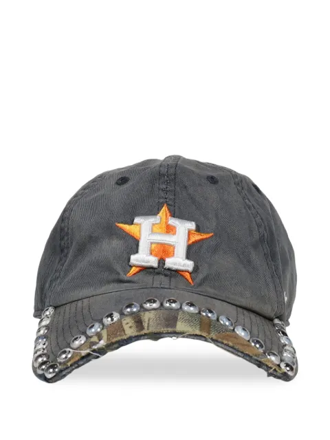 Joshua J. Scrap stud-embellished cap