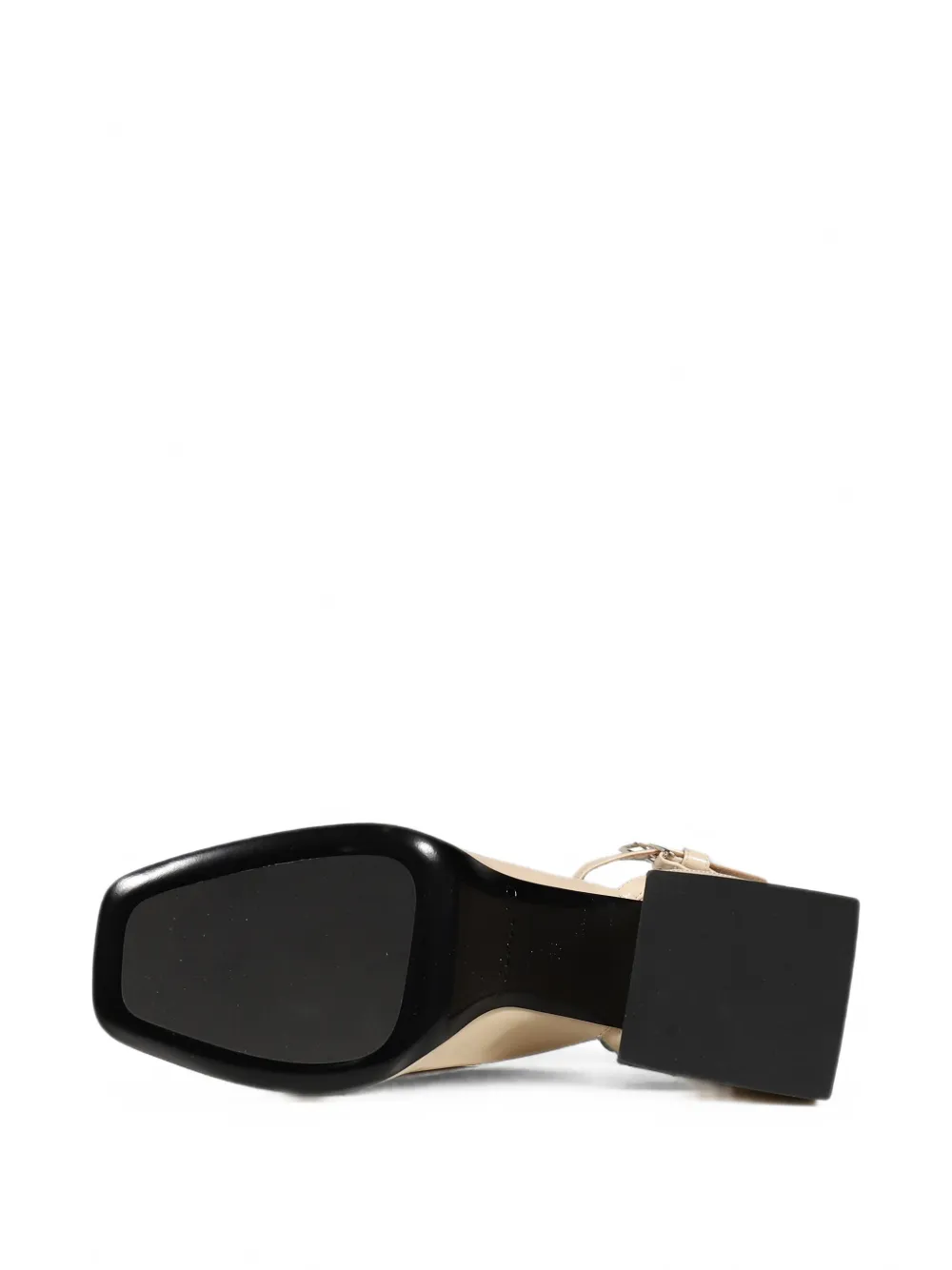 Nodaleto Bulla 90 platform pumps Beige