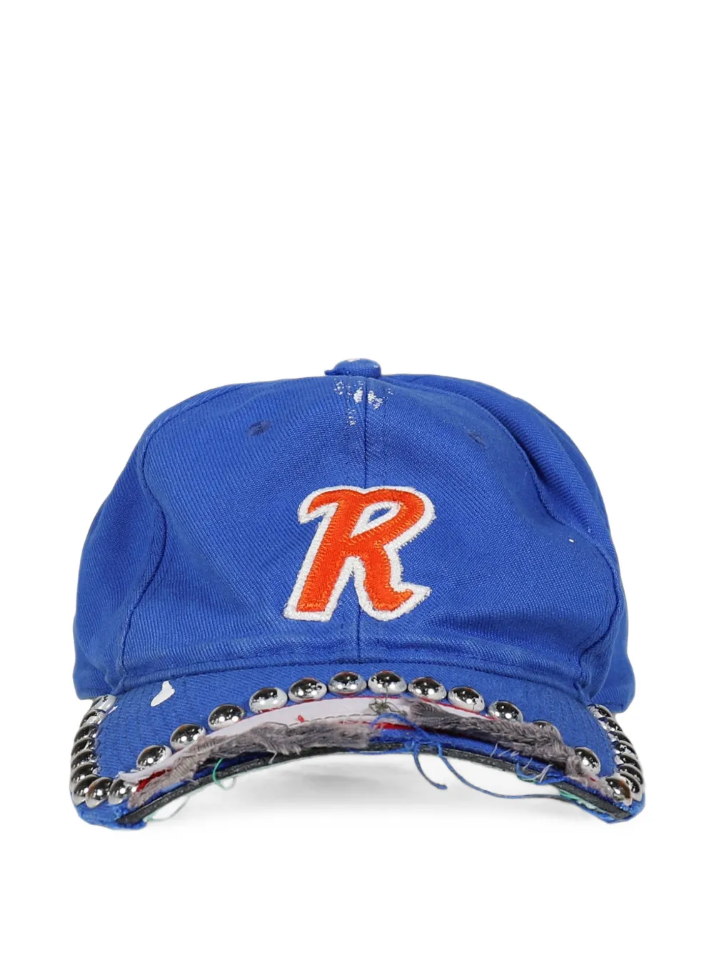 Joshua J. Scrap stud-embellished cap - Blu