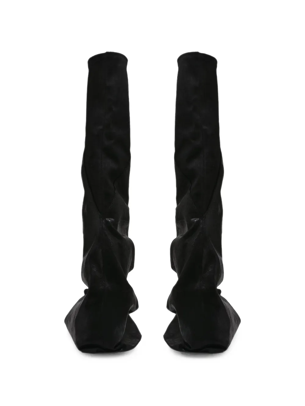 Rick Owens DRKSHDW Fetish panelled sneakers Zwart