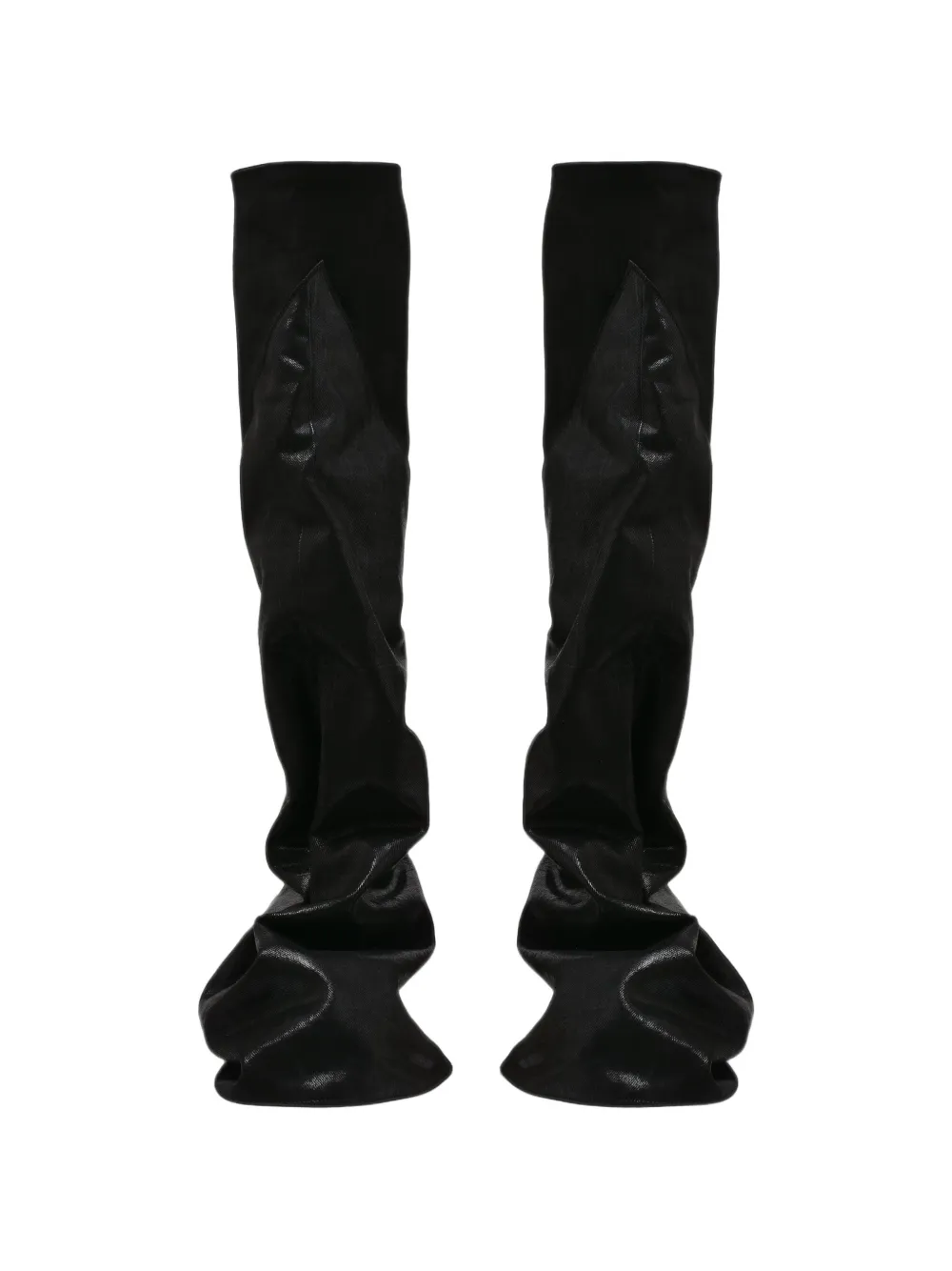 Rick Owens DRKSHDW Fetish panelled sneakers Zwart