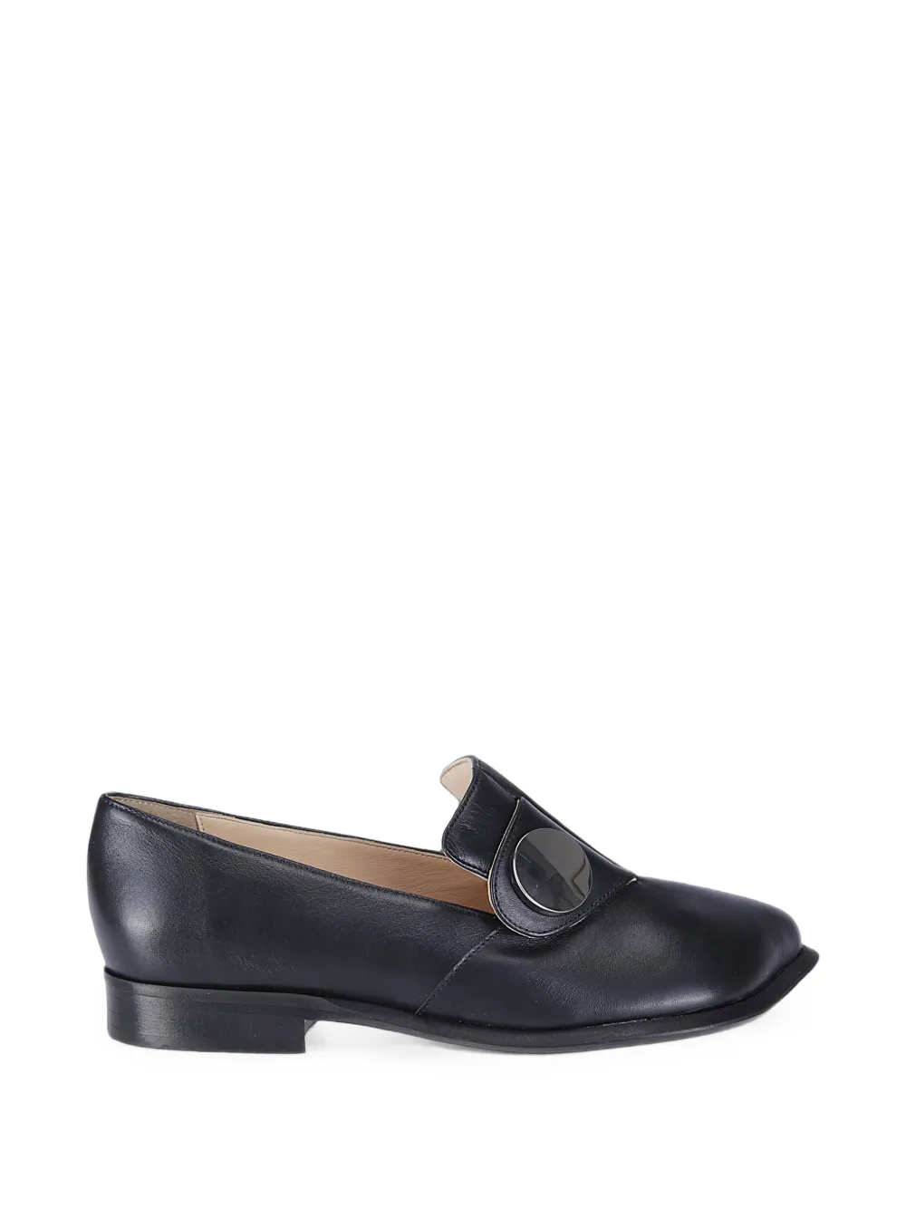 Niccolò Pasqualetti Disco leather loafers - Nero