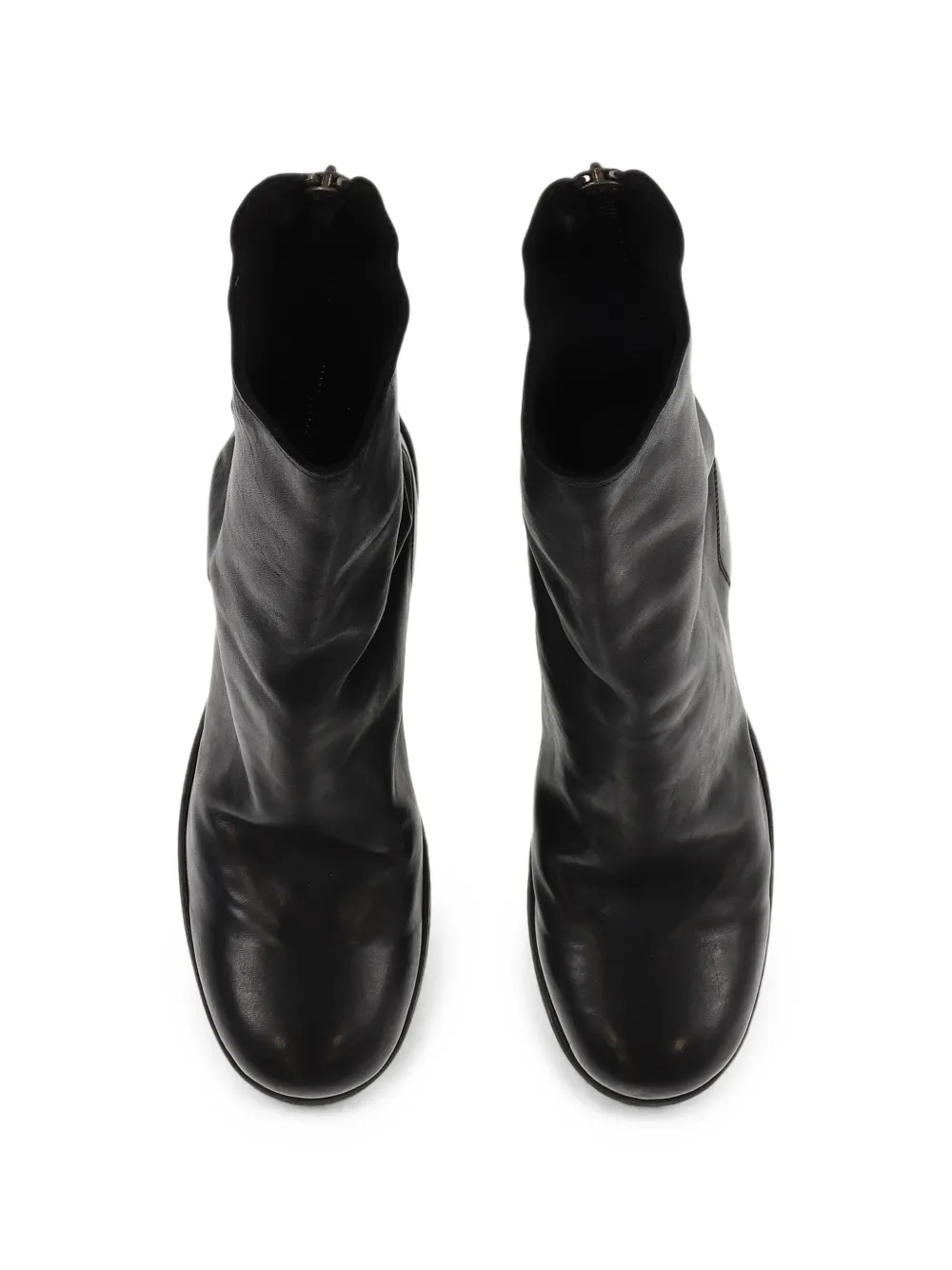 Guidi 788Z double-sole leather boots Zwart
