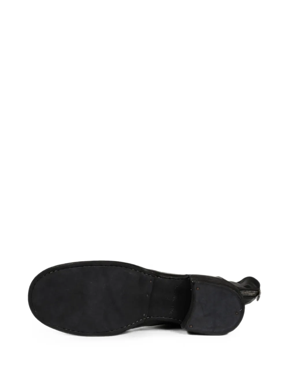 Guidi 788Z double-sole leather boots Zwart